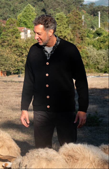Men's cardigan